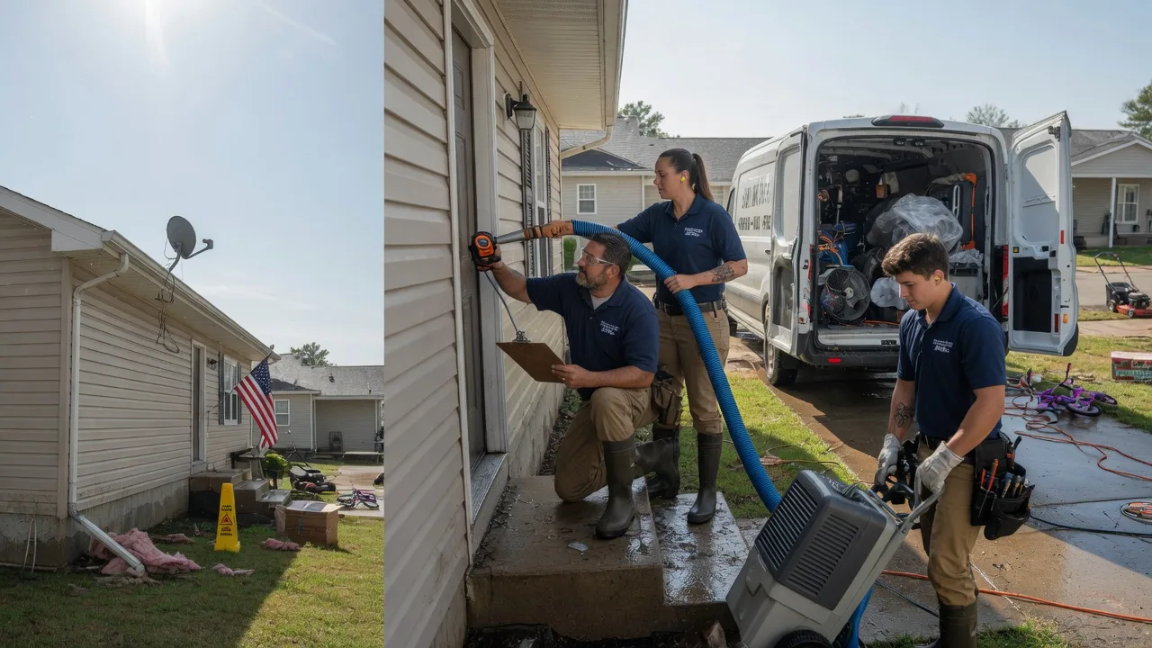 Ceiling Water Damage Restoration in Rio, WI near me